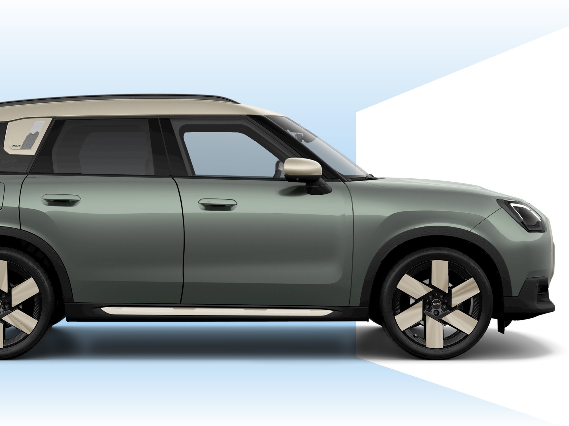 All-electric MINI Countryman - dimensions – parks and garages